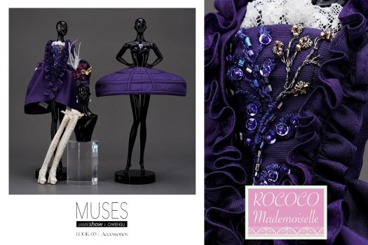 JAMIEshow - Muses - Rococo Mademoiselle - Fashion #3 - Outfit